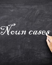 The Accusative case